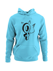 MENS GIRLS ARE EVIL NEON HOODIE