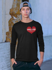 Men's Broken Hearted Long Sleeved T-Shirt