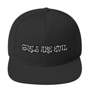 Girls Are Evil Snapback Hat